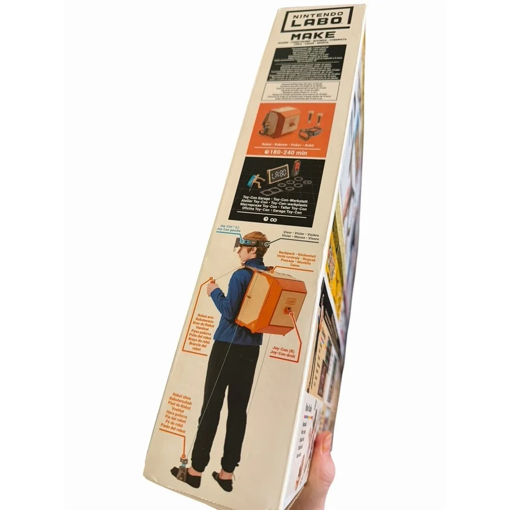 Nintendo Labo: Toy-Con 02 ROBOT Kit Nintendo Switch Complete Opened